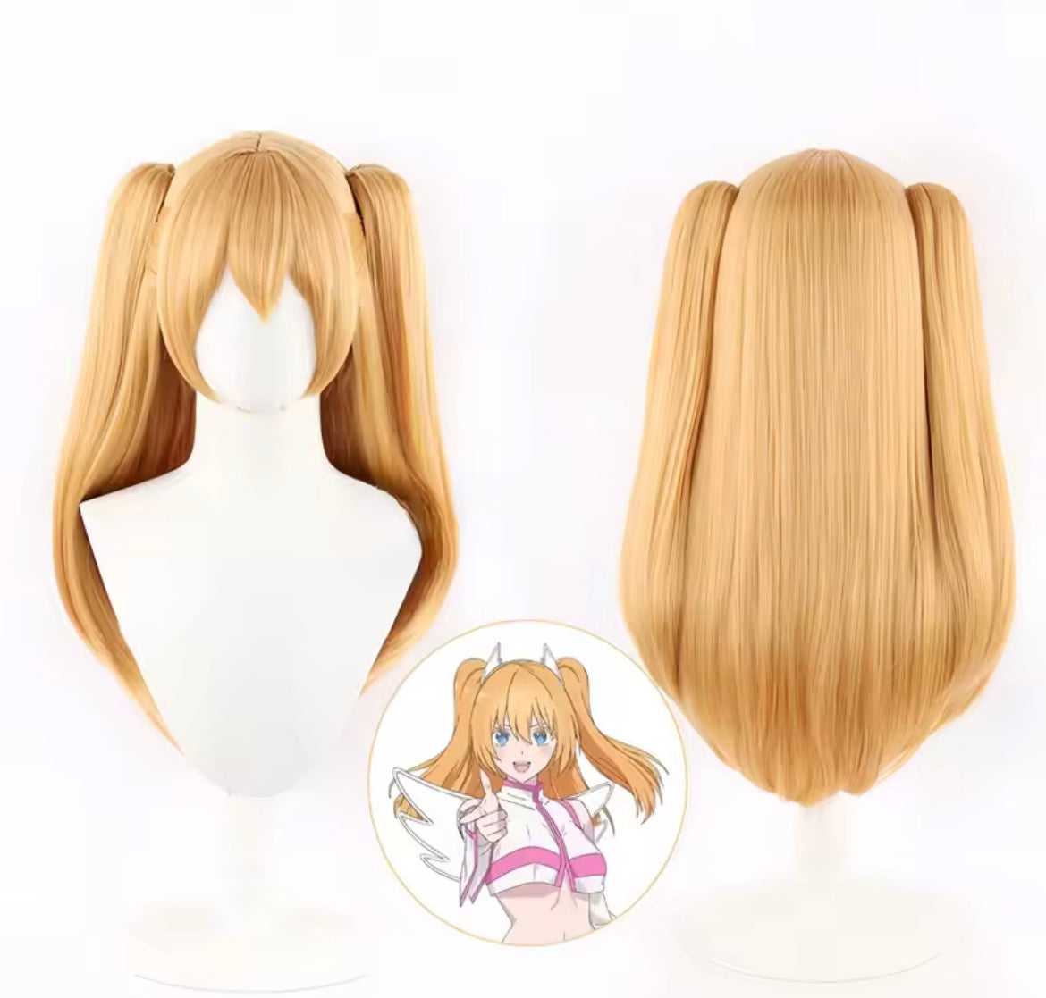 2.5 Dimensional Seduction Cosplay - Lilysa & Mikari & wig