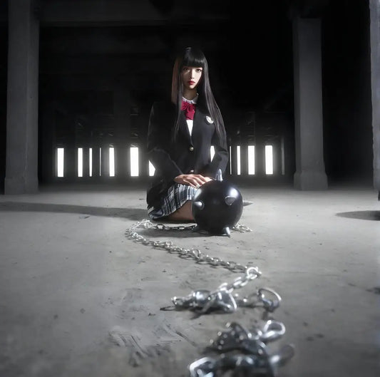 Kill Bill Gogo Yubari Uniform Cosplay costume & wig