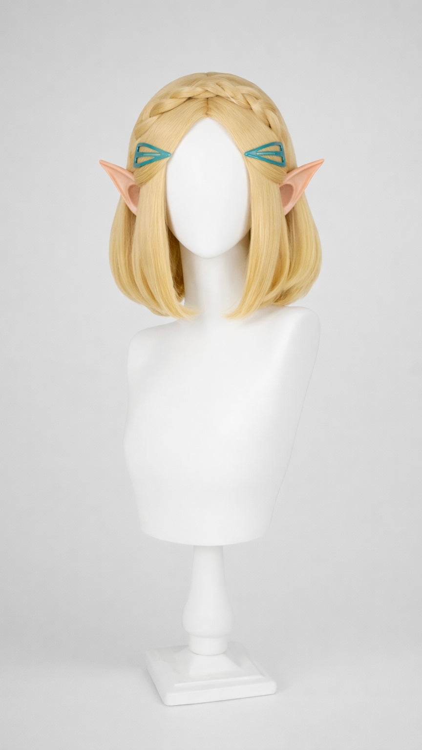 Zelda Cosplay Wig & Ears Set – Tears of the Kingdom Princess Wig