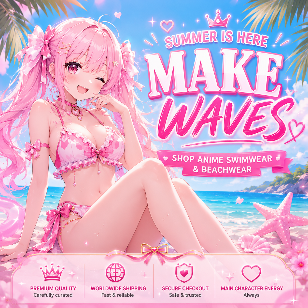 MBCosplay Anime Swimwear & Beachwear