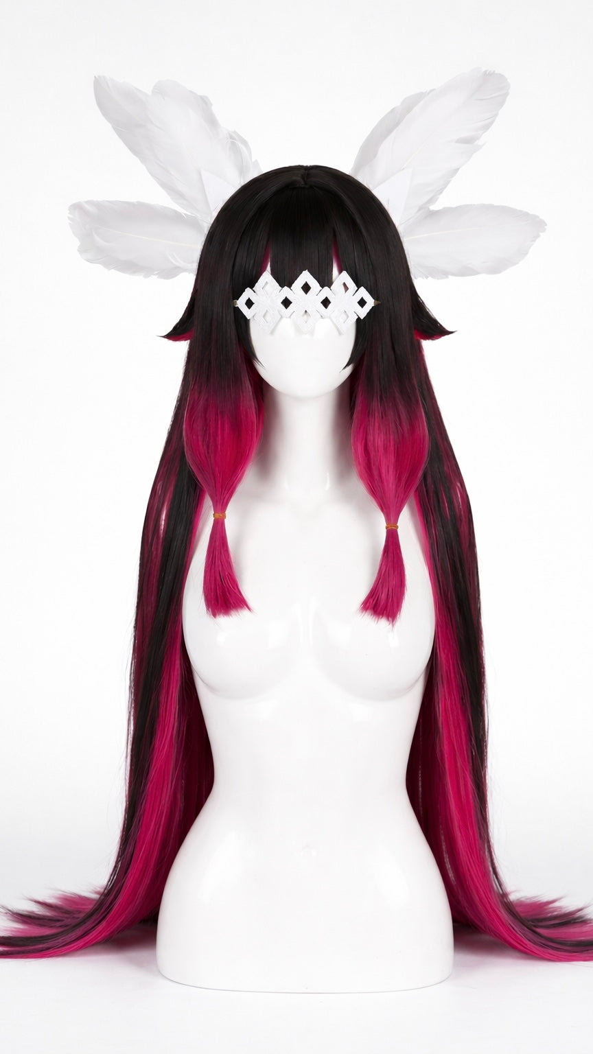 Columbina Cosplay Damselette Fatui Harbingers wig & Props