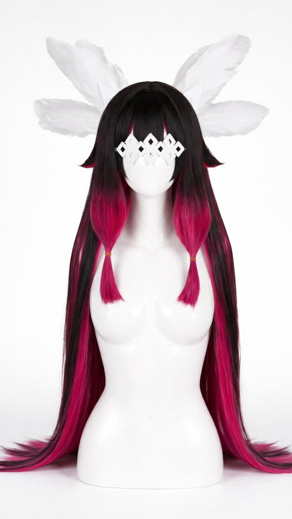 Columbina Cosplay Damselette Fatui Harbingers wig & Props