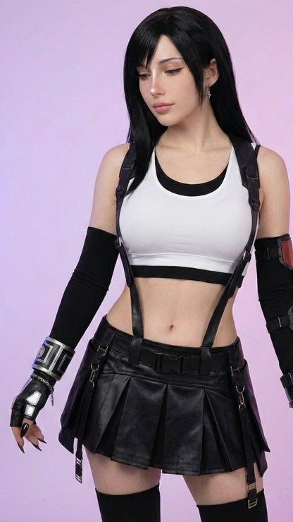 FF7 Tifa Lockhart Tactical Cosplay