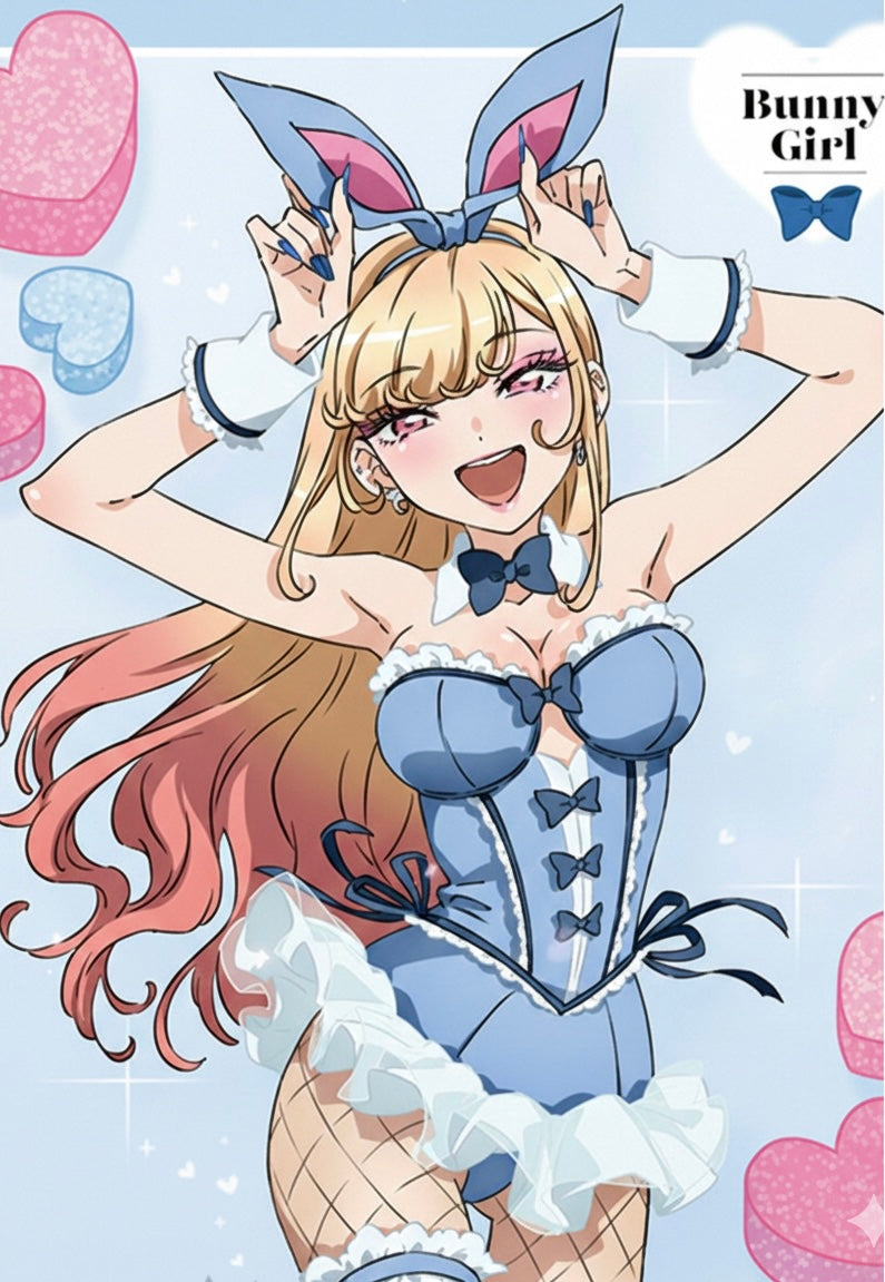 My Dress-Up Darling Kitagawa Marin Bunny Girl Cosplay Costume