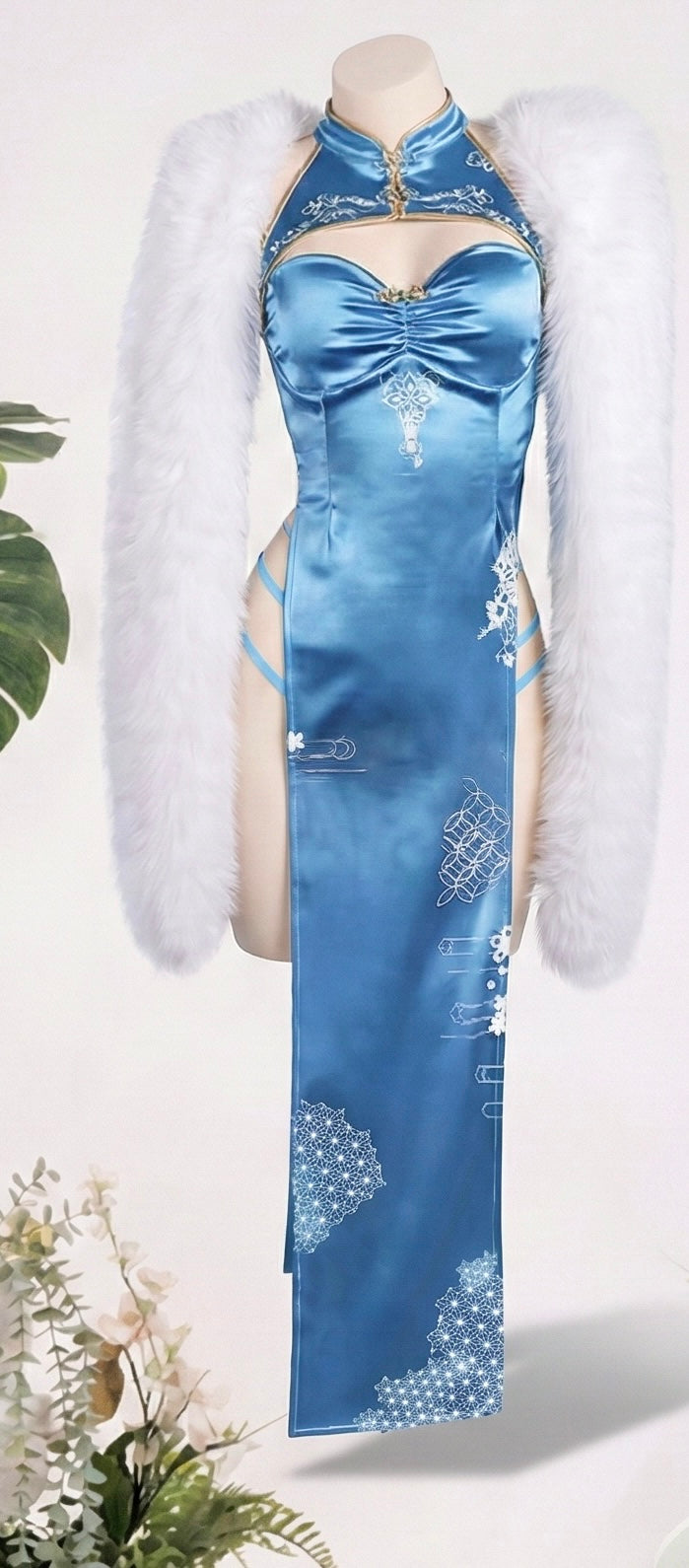 LIMITED Blue Archive Cheongsam Ichinose Asuna Cosplay Costume