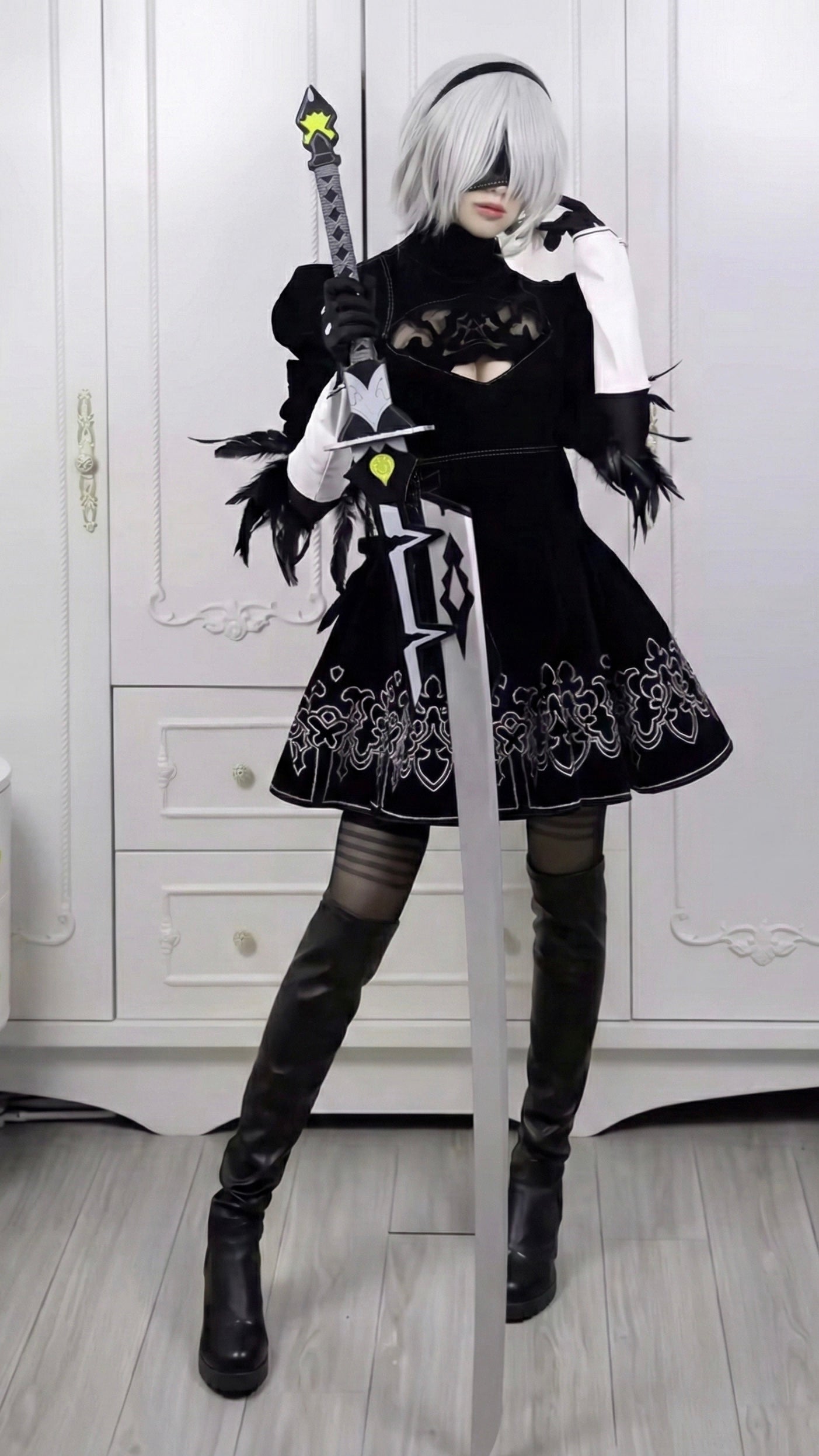 Original NieR:Automata 2B Cosplay Costume