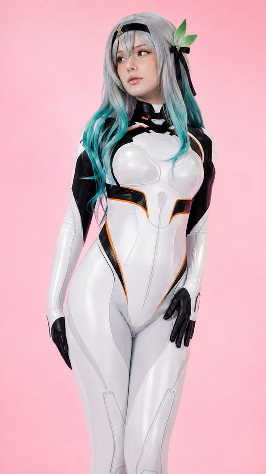 Honkai Star Rail Firefly Battle vinyl PlugSuit & Wig