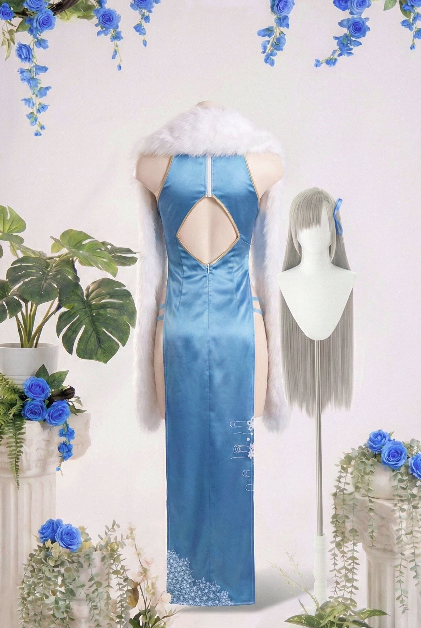 LIMITED Blue Archive Cheongsam Ichinose Asuna Cosplay Costume