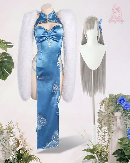LIMITED Blue Archive Cheongsam Ichinose Asuna Cosplay Costume