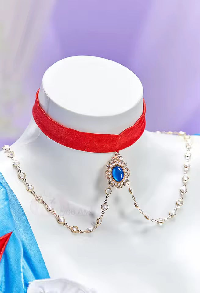Snow White Cosplay Costume - Deluxe Gloves & Headband
