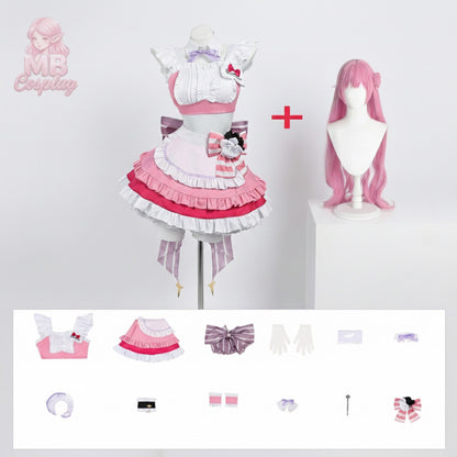 NIKKE: Goddess of Victory Dorothy Maid Cosplay Costume & wig