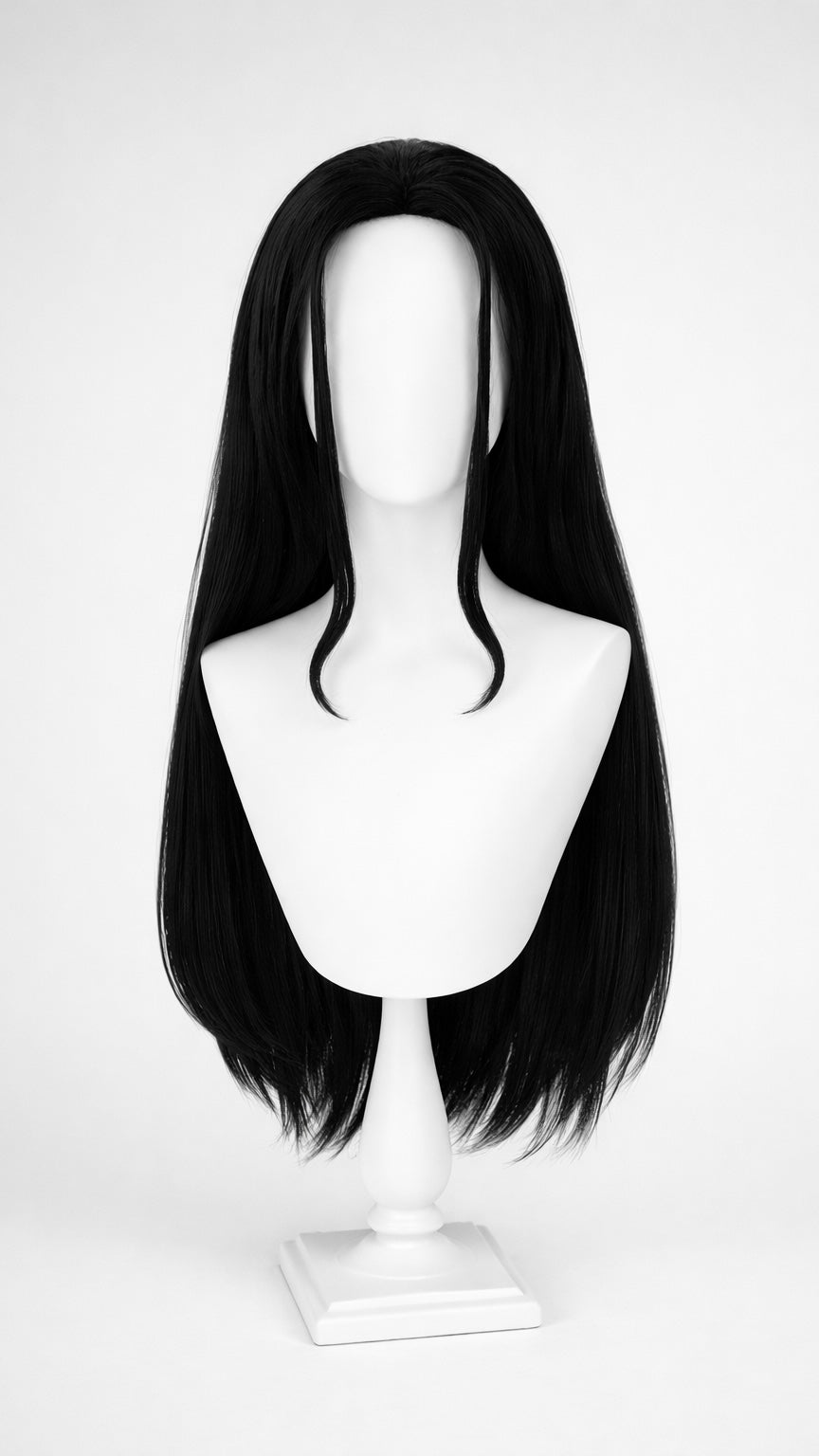 One Piece Nico Robin Wig – Black Post-Time Skip & Sunglasses Set