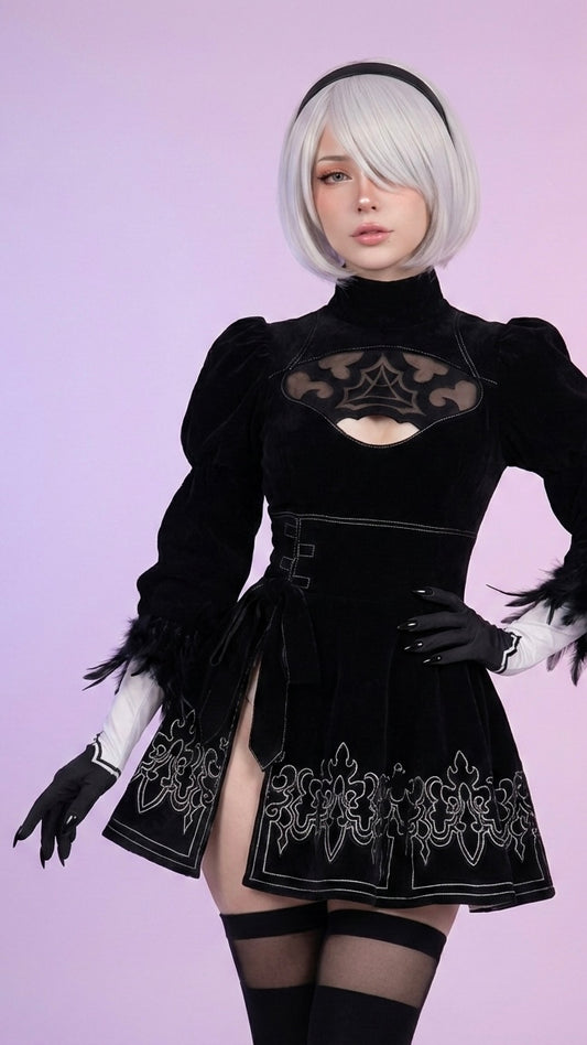 Original NieR:Automata 2B Cosplay Costume