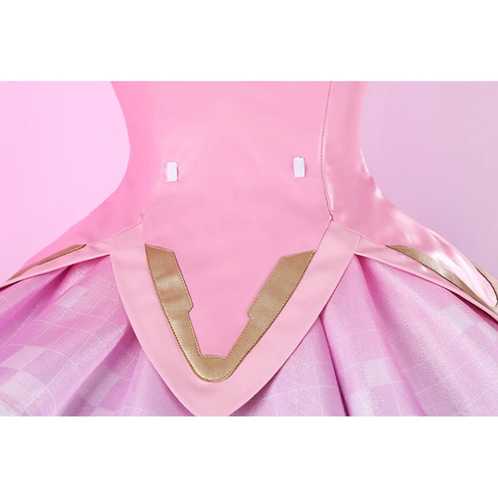 Overwatch Pink Magical Girl Juno Meka Cosplay costume (costume only)