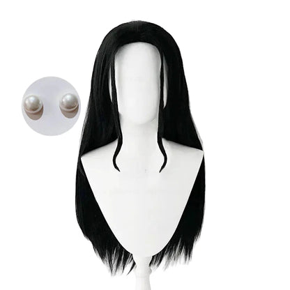 One Piece Nico Robin Wig – Black Post-Time Skip & Sunglasses Set