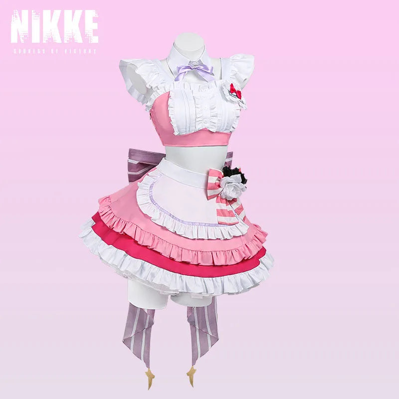 NIKKE: Goddess of Victory Dorothy Maid Cosplay Costume & wig