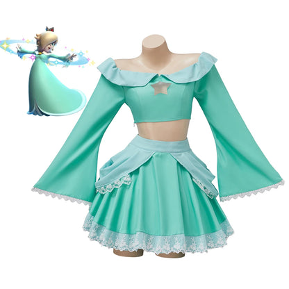 Super Mario Rosalina Cosplay Costume