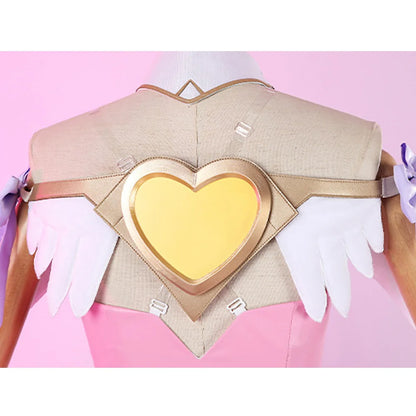 Overwatch Pink Magical Girl Juno Meka Cosplay costume (costume only)