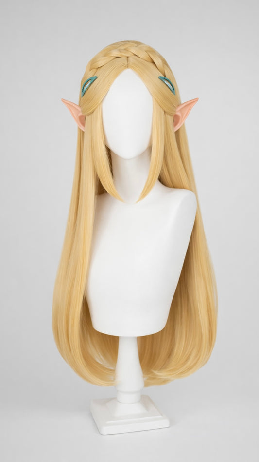 Zelda Cosplay Wig & Ears Set – Tears of the Kingdom Princess