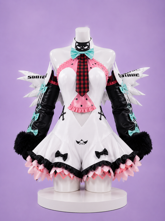 Nangong Yu cosplay costume alternate front view for Angels of Delusion Nangong Yu ZZZ Cosplay Costume Game Zenless Zone Zero