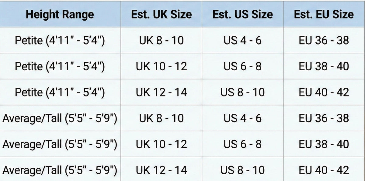 Costume size conversion chart for LIMITED Blue Archive Cheongsam Ichinose Asuna Cosplay Costume