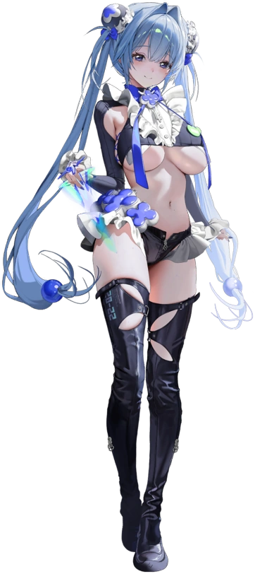 Nikke Goddess of Victory Hansel Cosplay & wig character reference artwork