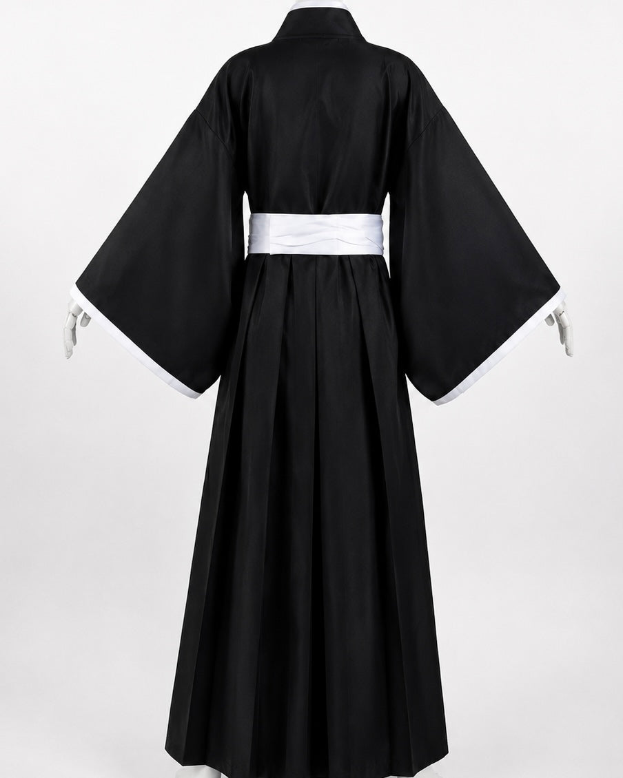 Rukia Kuchiki black shihakusho back view for Rukia Kuchiki | Bleach cosplay Costume