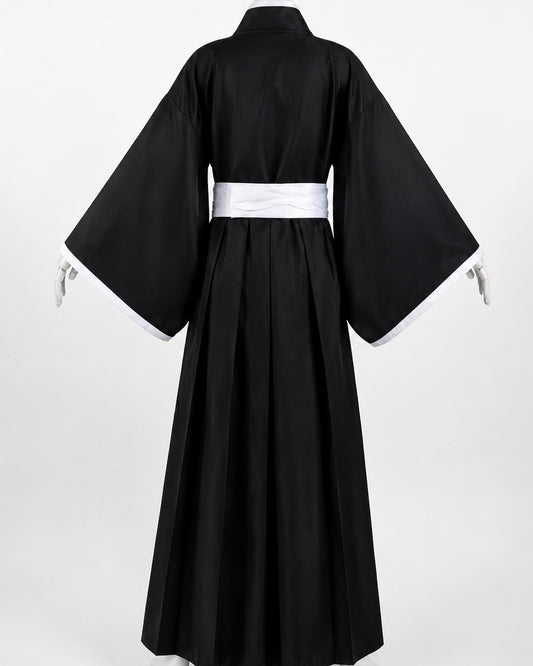 Rukia Kuchiki black shihakusho back view for Rukia Kuchiki | Bleach cosplay Costume