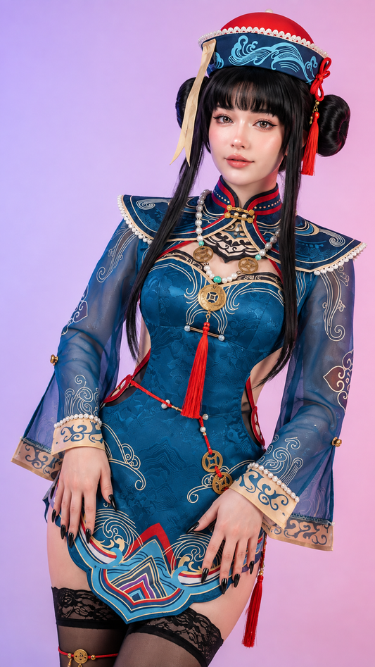 Tessa Cute Zombie NARAKA BLADEPOINT cosplay costume full set